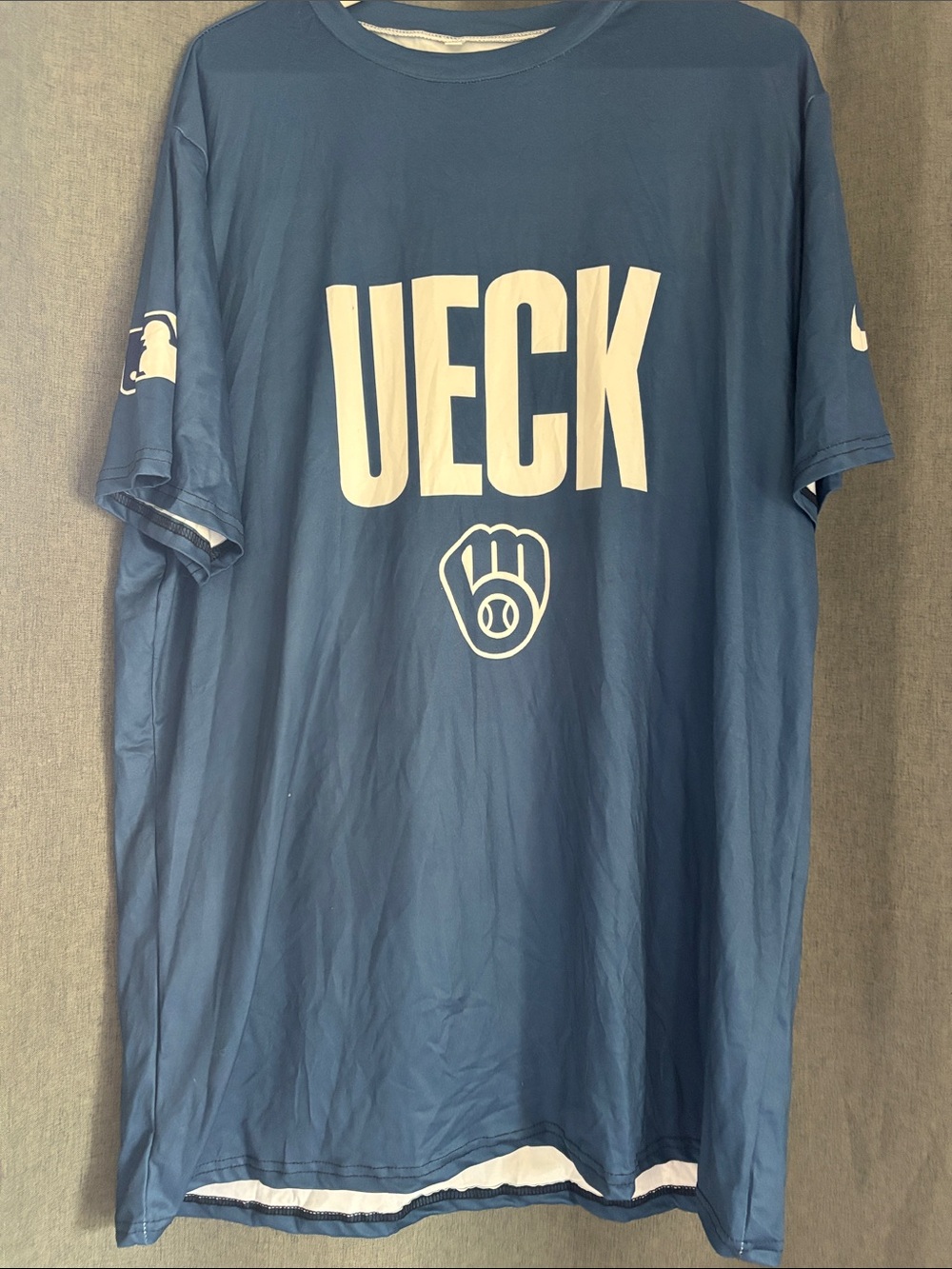 Source Unknown Blue UECK Graphic Men's Shirt